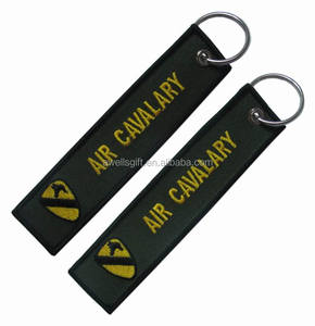 Tùy chỉnh thí điểm theo chủ đề thêu Keychain cá nhân với tên và hàng không <span class=keywords><strong>Motif</strong></span> cho những người đam mê - Product Image 1