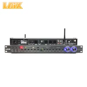 LX-T6 Prosesor Digital Karaoke Studio Mixer Utama Suara Dj Musik Dj Cina Profesional Dsp Efek Panggung Gema