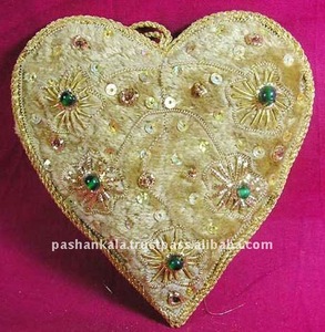Hand Embroidered Christmas Decoration - Product Image 1