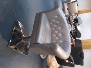 Chaise de salon rose bonbon pour la coiffure et la beauté à vendre QZ-F9002P - Product Image 5