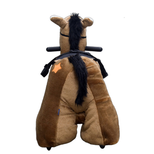 इलेक्ट्रॉनिक पशु टट्टू घोड़ा कार पर बच्चे की सवारी - Product Image 4