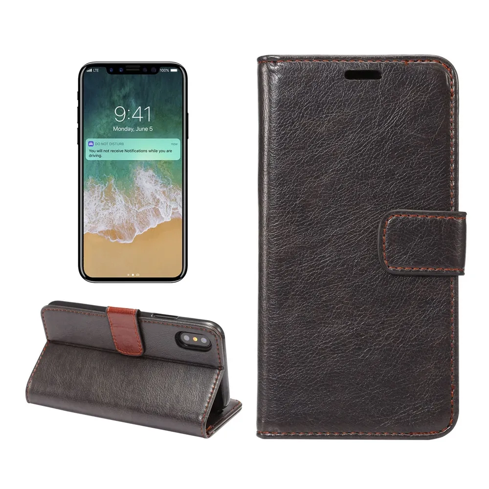Voor Samsung S5/S6/S6 Edge/S6 Rand Plus/S7/S7 Rand/Note 4/Note 5/Note 8 Flip Wallet Leather Case Cover