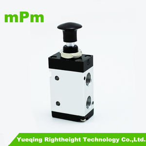 3R210 4R210 <span class=keywords><strong>3</strong></span>/2 Vie 5/2 Vie funzionamento manuale valvola aria pneumatica disegnare a mano - Product Image 2