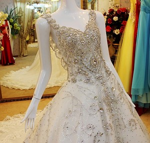 Alibaba de China 2017 el estilo moderno vestido de novia para <span class=keywords><strong>la</strong></span> novia - Product Image 2