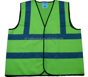 Goedkope Hi Vis Man Road Veiligheid Zwart Rood Kruis Reflecterende Beveiliging Veiligheid Jas Reflecterende Vest T-shirt Riem Voor Kinderen Fiets