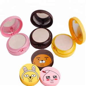 Base de <span class=keywords><strong>Maquillaje</strong></span> y Corrector 2 en 1 de Marca Blanca, Polvo <span class=keywords><strong>Compacto</strong></span> Húmedo/Seco con Control de <span class=keywords><strong>Grasa</strong></span>, Iluminador y Blanqueador para el Rostro - Product Image 1