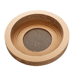 Gatti Giocattolo di Cartone di Graffiare Casa Scratcher Letto Bordo Graffio di Gatto - Product Image 6