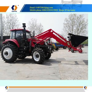 Nuevo modelo <span class=keywords><strong>de</strong></span> cargador frontal <span class=keywords><strong>tractor</strong></span> CE con 4 en 1 cubo - Product Image 2