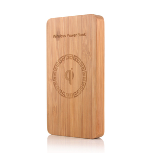 Bambou Qi Puissance Banque, externe Batterie Soutien Qi De Charge Pack Chargeur Sans Fil Puissance Banque - Product Image 4