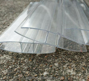 Kích thước tùy chỉnh 4mm 6mm 8mm 10mm 16mm 18mm <span class=keywords><strong>H</strong></span> và u <span class=keywords><strong>Polycarbonate</strong></span> <span class=keywords><strong>h</strong></span>ồ sơ cho tấm <span class=keywords><strong>polycarbonate</strong></span> <span class=keywords><strong>H</strong></span> <span class=keywords><strong>h</strong></span>ồ sơ Poly carponate - Product Image 4