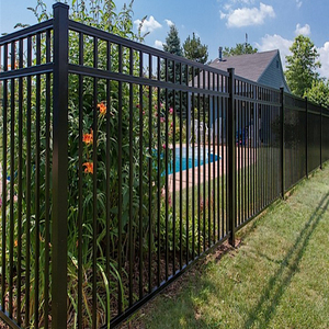 Khuyến mại trellis & Cổng bất động dọc thanh nhôm hàng rào tấm trang trí hàng rào cổng - Product Image 4