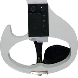 Sinomusik precio al por mayor alta calidad chino sólido cuerpo blanco 4 cuerdas violín eléctrico con estuche y arco - Product Image 6
