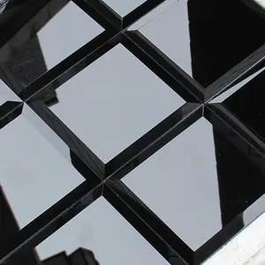 Благородные зеркала окантовка Стеклянная Мозаика Украшение стен Бар Декоративное Зеркало акриловое стекло мозаичная плитка