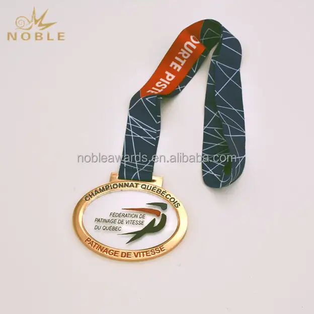 2019昇華リボン付きカスタムメタルアクリル奇跡のメダル