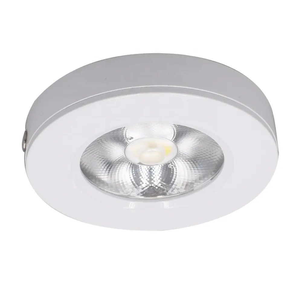 5W अल्ट्रा पतली स्लिम सतह घुड़सवार स्पॉट लाइट 220V Driverless Dimmable सिल एलईडी Downlight