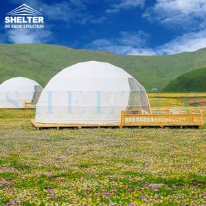 Tente dôme de luxe pour Glamping, usine de fabrication chinoise, - Product Image 3