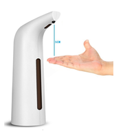 Distributeur de savon à capteur sans contact Distributeur de savon automatique en acier inoxydable de 400ml pour un usage domestique d'hôtel