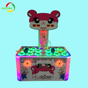 Trẻ em thương mại đồng tiền hoạt động hạnh phúc búa đánh ếch trò chơi <span class=keywords><strong>Arcade</strong></span> máy - Product Image 5