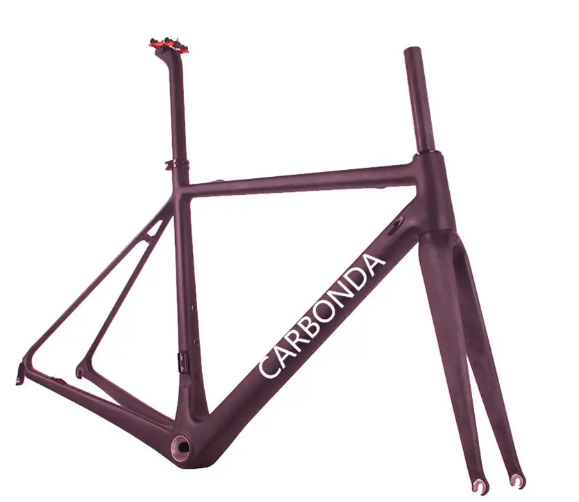 Chinese oem carbon road bike frame for super light design