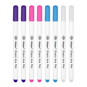 Washable Pens Factory Water Erasable Textile Marker Pens Air Water Washable Marker Pen Auto-Vanishing Pen For Cloth Garment Industry