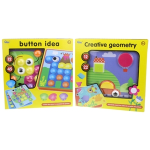 Juego de Rompecabezas de Ensamblaje, Juguete Educativo para Niños, Rompecabezas de Botones Grandes con Forma de Hongo - Product Image 2