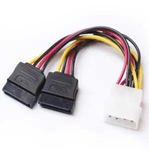 4pin to 15pin one of two IDE to SATA Power Adapter Cable