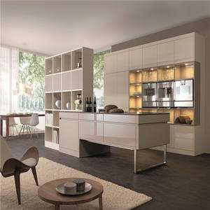 Armoires de cuisine en bois <span class=keywords><strong>blanc</strong></span> Peinture professionnelle Armoire de cuisine Profil en <span class=keywords><strong>aluminium</strong></span> pour armoire de cuisine - Product Image 2