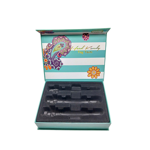 <span class=keywords><strong>Cierre</strong></span> magnético duro cajas de embalaje de cartón <span class=keywords><strong>para</strong></span> la extensión del pelo de embalaje/peluquería Estilo de embalaje - Product Image 2