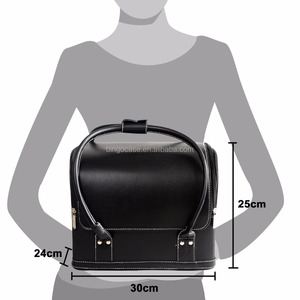 Leather Makeup Box Vanity Case Storage Organiser &amp; Cosmetic Bag - Product Image 6