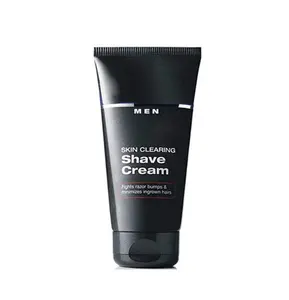 Crème de rasage pour hommes, étiquette privée, 1 pièce, pince à la peau, aide à prévention des chocs du rasoir et des cheveux fourrés