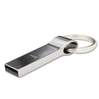 Pen Drive de Metal a prueba de agua, USB 2,0 3,0, 64GB, 32GB, unidad Flash USB, capacidad Real con llavero, logotipo personalizado