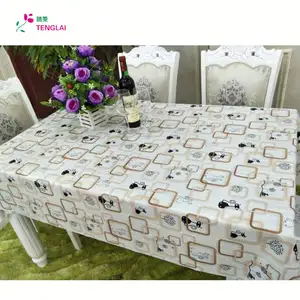 Factory Direct Sale Custom Table Cloth Printed Individual Tablecloth