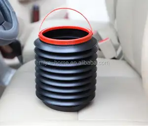 Xách Tay 4L Gấp Xô Nước Nhựa Container/Gấp Câu Cá Nước Xô Lưu Trữ Hộp Thùng Rác/Lắp Ráp Ô Tô Xô - Product Image 1