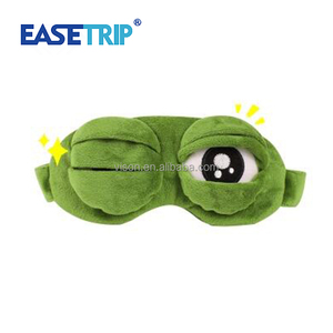 Divertido triste Rana <span class=keywords><strong>Kuso</strong></span> parodia de viaje ojo máscara cubierta de sombra - Product Image 4