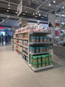 Présentoir <span class=keywords><strong>Miniso</strong></span> de haute qualité, pour le département-magasin, vitrine de supermarché, présentoir d'aliments - Product Image 2