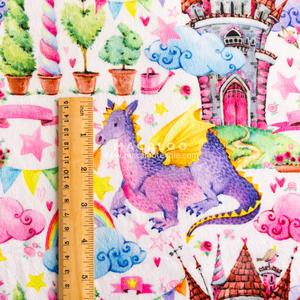 Siêu Mềm Bé Chăn Sử Dụng Tùy Chỉnh In Ấn Polyester Minky Vải - Product Image 4