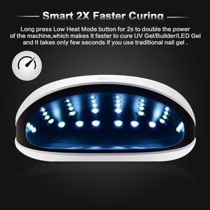 <span class=keywords><strong>Lampe</strong></span> à ongles UV LED <span class=keywords><strong>SUNUV</strong></span> SUN4 48W, intelligente 2.0, lumière UV LED, longueur d'onde 320 nm, mode basse chaleur, double source lumineuse, <span class=keywords><strong>lampe</strong></span> de séchage pour ongles - Product Image 6