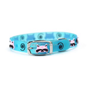 Colorido de silicona pequeño perro Collar de gato con Jingle Bell - Product Image 1