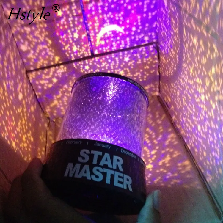Фантастический Звездный Ночной светильник-набросьте космическую проекцию и последовательность цветного света по вашей комнате SNL003
