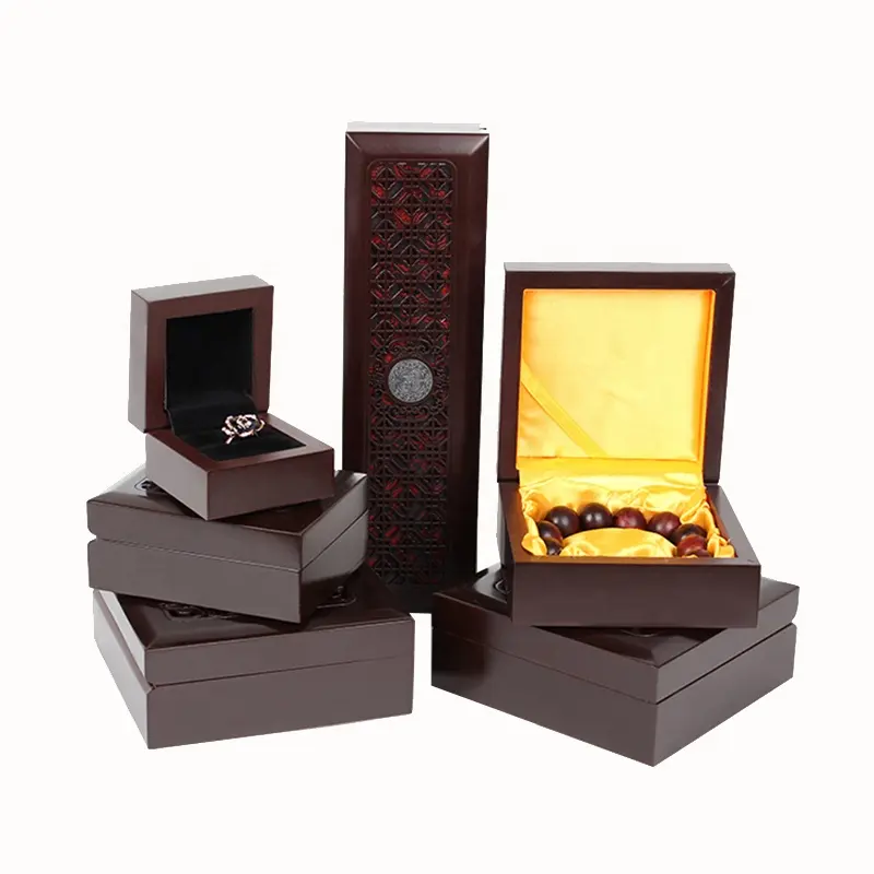 China Wholesale Custom Verpakking Armband Sieraden Gift Box Houten Doos