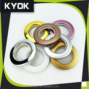 Anneaux décoratifs pour rideaux, œillets en plastique pour rideaux - Product Image 6