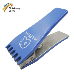 Pince de <span class=keywords><strong>badminton</strong></span> ALPHA ATC-60 en aluminium pur avec poignée texturée, force de serrage de 30 LBS, outil manuel pour cordage, bleu, 95g - Product Image 1