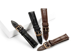 18 à 22mm En Acier Inoxydable Ross Or Boucle Ardillon En Cuir <span class=keywords><strong>de</strong></span> Veau Montre <span class=keywords><strong>de</strong></span> Courroie <span class=keywords><strong>De</strong></span> Bande - Product Image 6