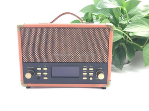 Retro <span class=keywords><strong>vintage</strong></span> DAB radio, doppio allarme orologio radio - Product Image 3