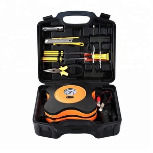 Jutien – kit d'outils de réparation de voiture, ordinateur portable Automobile, vente en gros, ensemble avec gonfleurs de <span class=keywords><strong>pneus</strong></span>, pinces à tête de foret hélicoïdale - Product Image 3