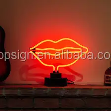 Home Decoration Newest Colourful Superman Neon Table Lamp