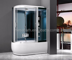Italien style verre de sécurité et utilisé cabine de <span class=keywords><strong>douche</strong></span> à vapeur <span class=keywords><strong>avec</strong></span> portes en verre incurvé - Product Image 2