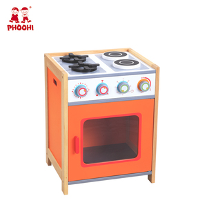 En Bois Meubles <span class=keywords><strong>de</strong></span> Cuisine jouet ensemble 5 pièces Enfants Cuisine jouer ensemble Asiatique jouer à faire semblant jouet - Product Image 3