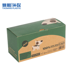 Pet Waste Eliminação Epi + hdpe Compostable Biodegradável Plástico <span class=keywords><strong>Dog</strong></span> <span class=keywords><strong>Poop</strong></span> Lixo Bag - Product Image 2
