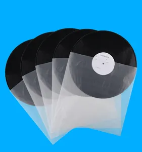 Vendita calda di Cristallo Trasparente 50pcs LP In Vinile Record Esterno Maniche